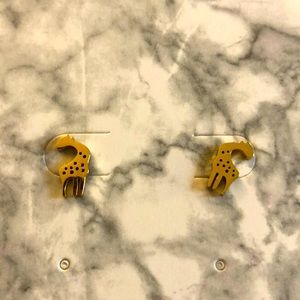 Giraffe earrings